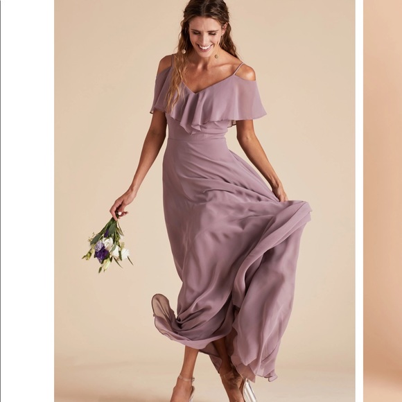 Birdy grey dress in mauve - Picture 1 of 4